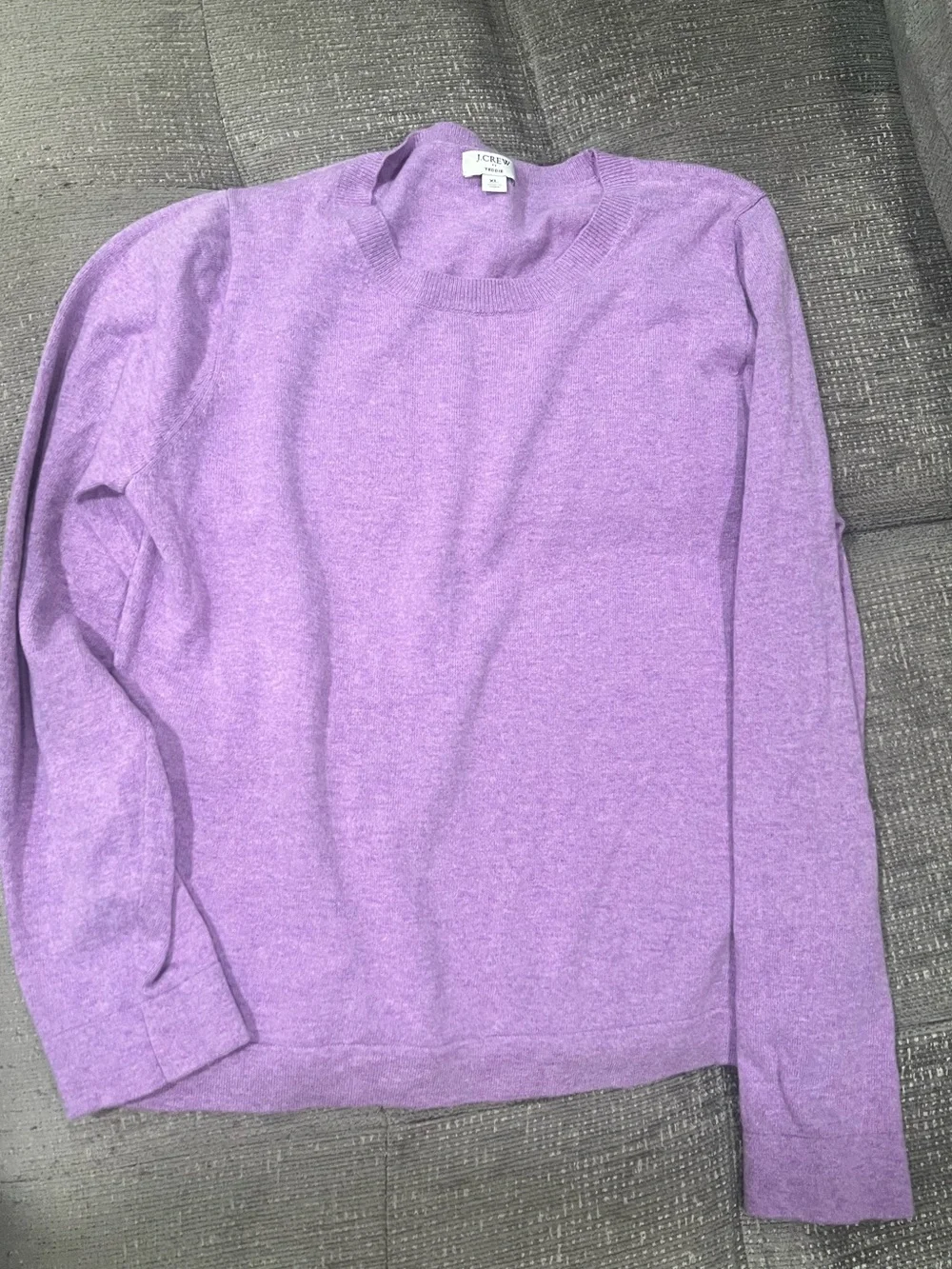 J. Crew Men’s Lavender Crewneck Pullover